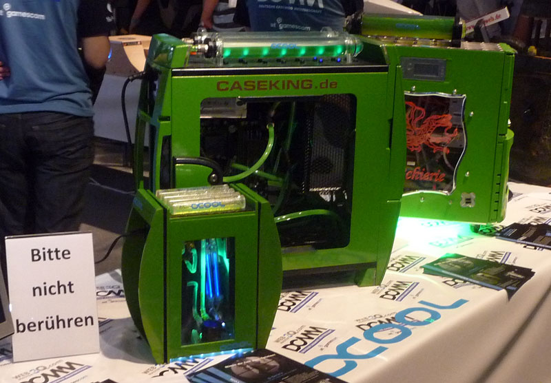 Illustration for article titled Gamescom's Craziest PC Case Mods